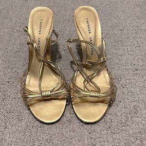 Chinese Laundry Gold Heels
